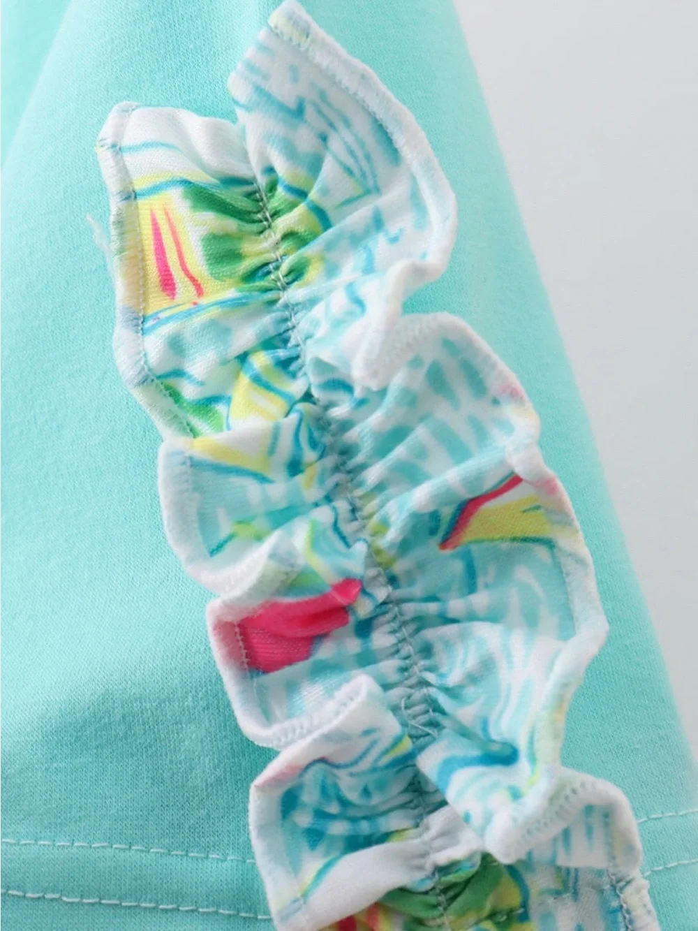 Abby & Evie lightweight aqua